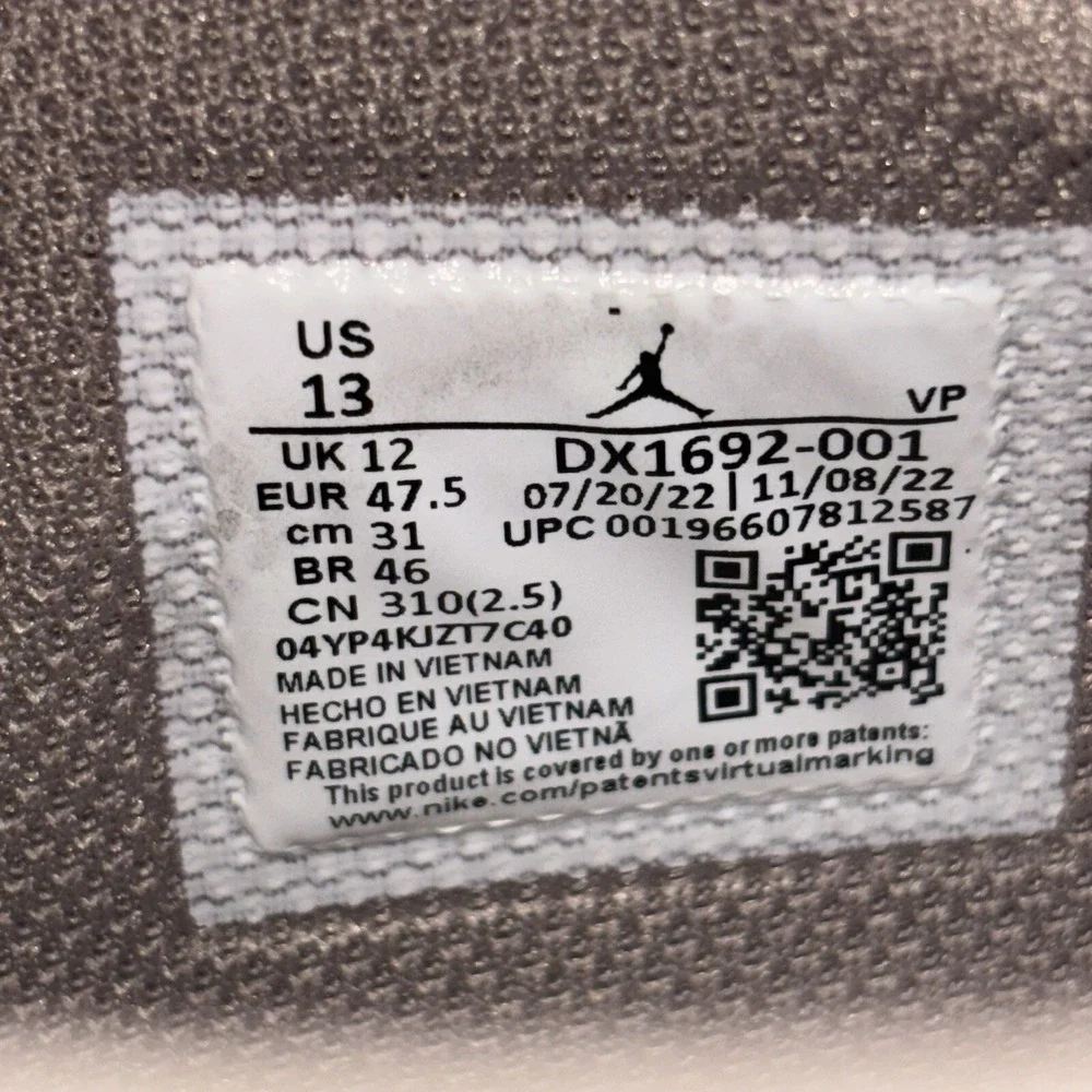 Jordan Why Not Zer0.6‎ "Honor The Gift" Men's Shoes Size 13 DX1692-001 Taupe - Picture 6 of 13